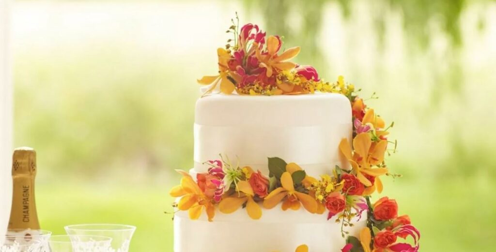 Exotic Floral Cake Decorations